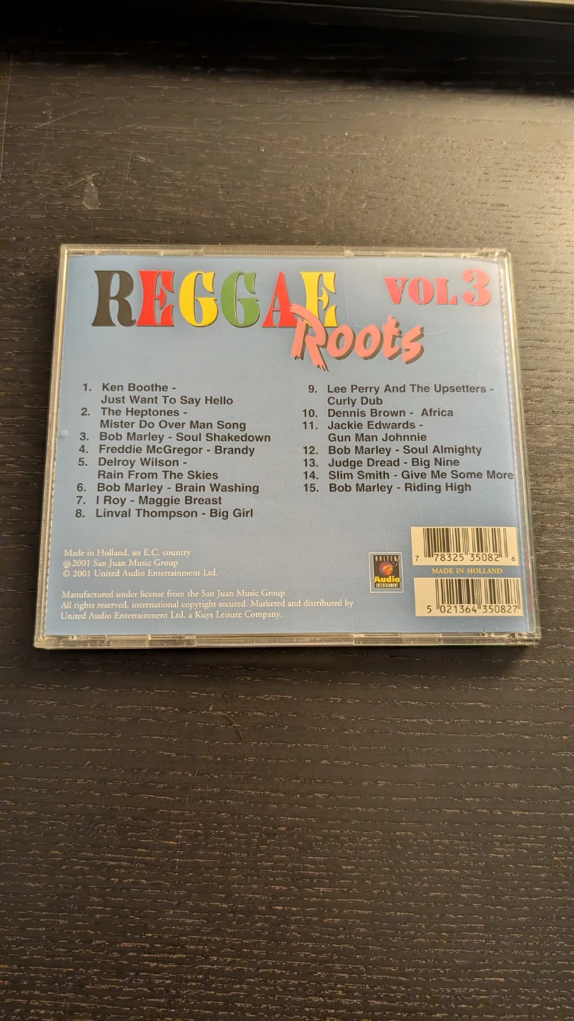 Reggae Roots Vol. 3 Juke Box Hits CD - photo 2