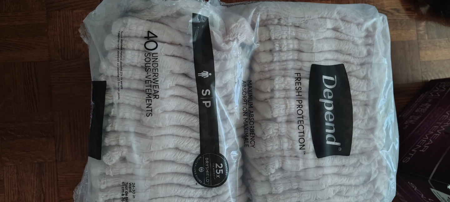 Depend Underwear - Size Small - 40 Pack