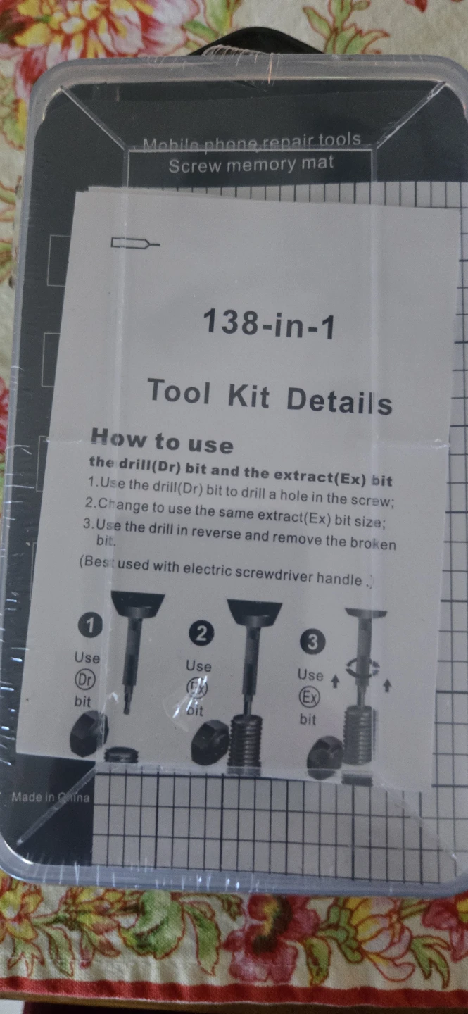 138-in-1 Mobile Phone Repair Tool Kit