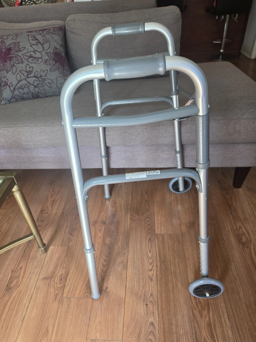 Folding Walker with Wheels - photo 3
