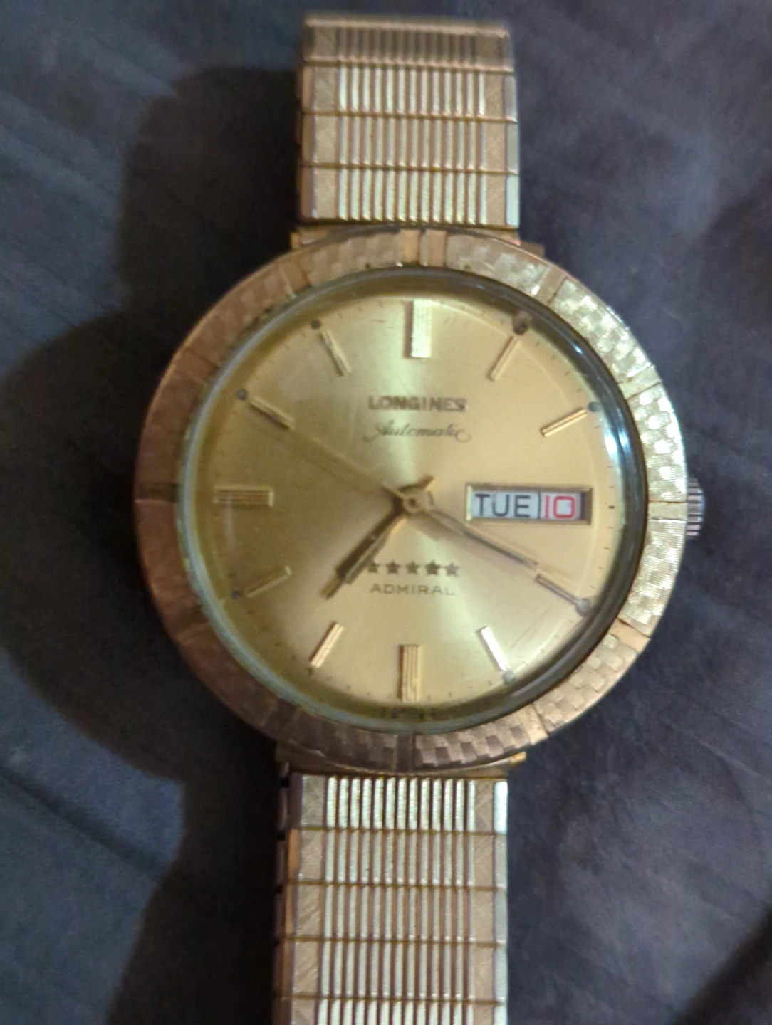Longines Admiral Automatic Men's Watch - Gold Tone