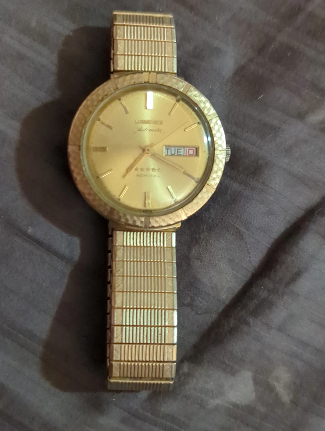 Longines Admiral Automatic Men's Watch - Gold Tone - photo 2