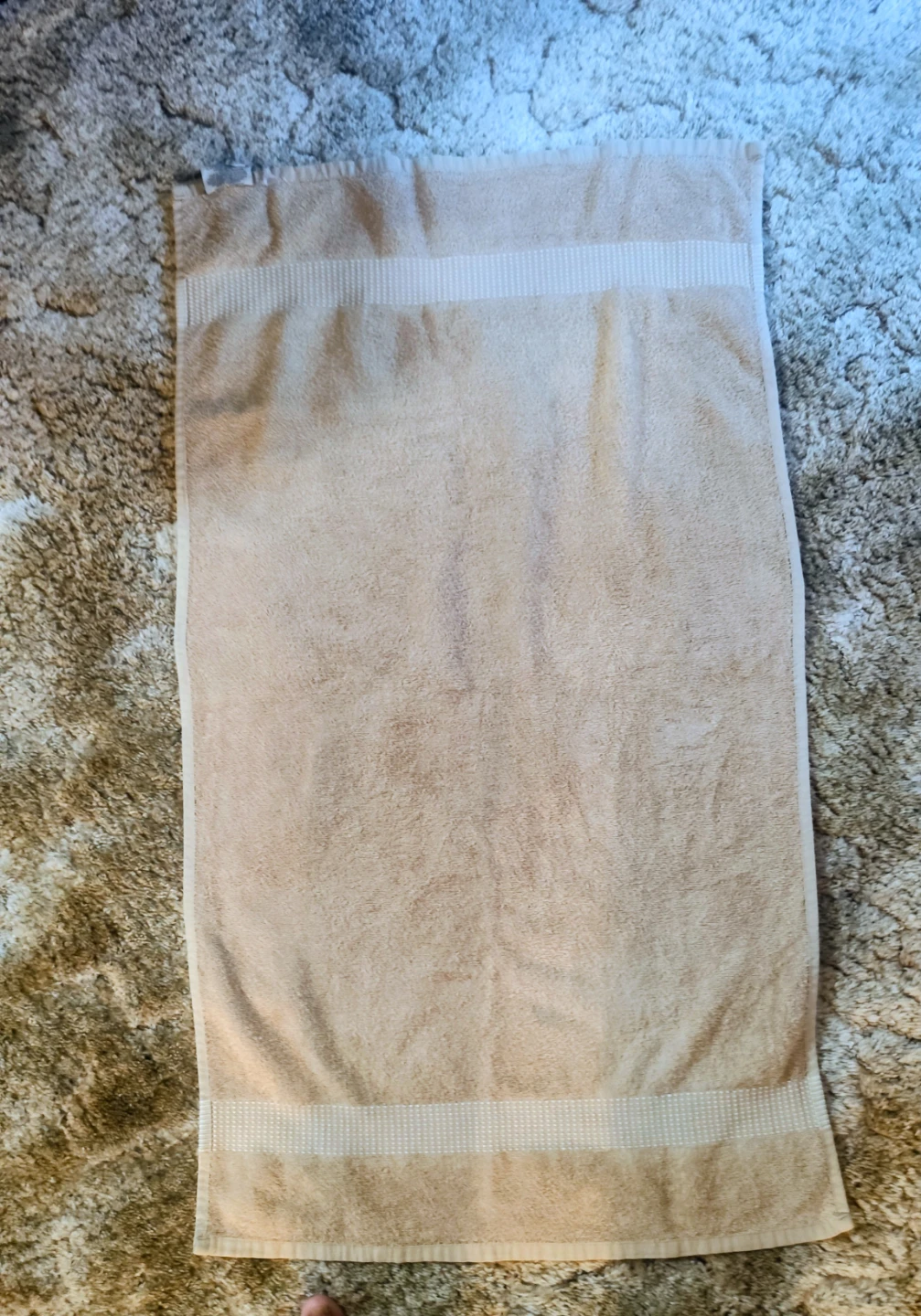 Soft Beige Bath Towel