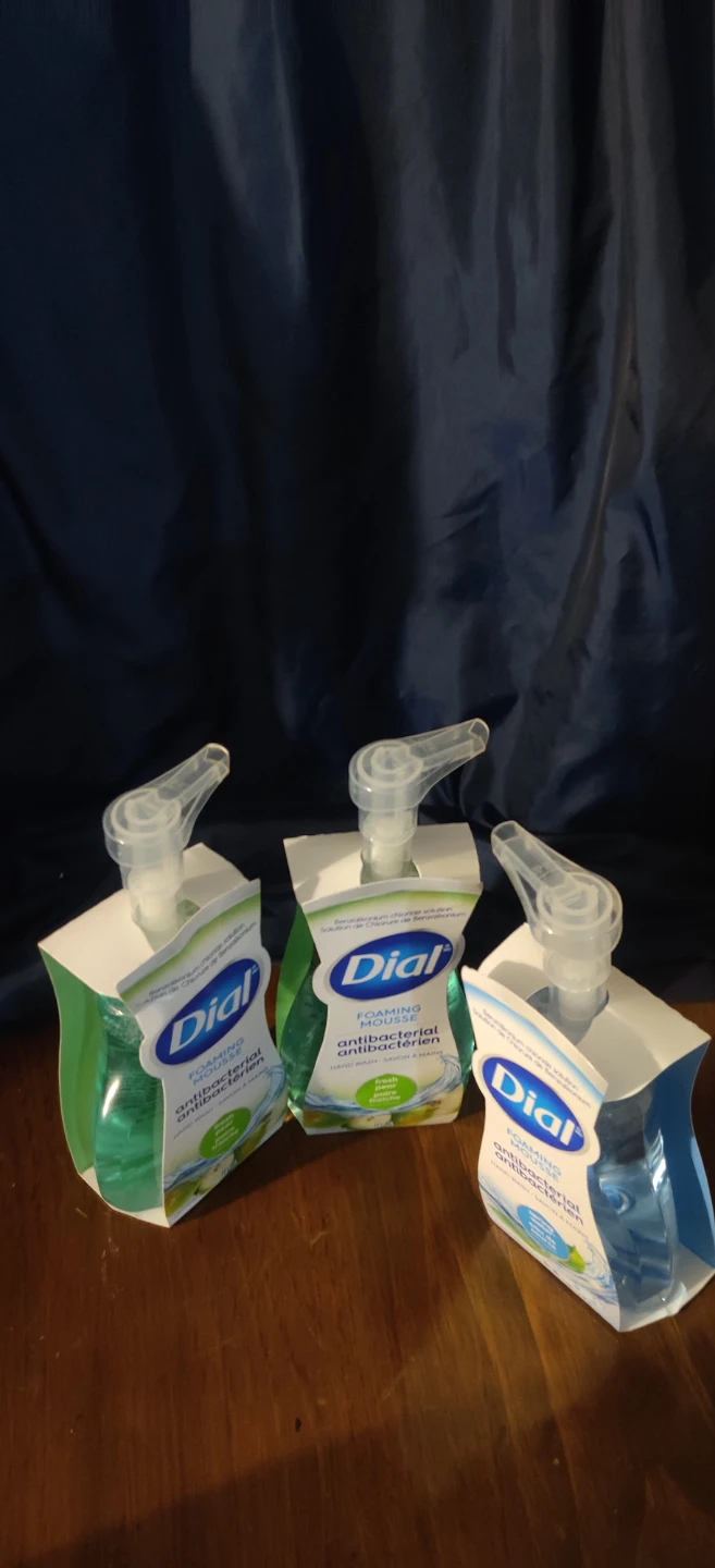 Dial Foaming Mousse Antibacterial Hand Wash x3