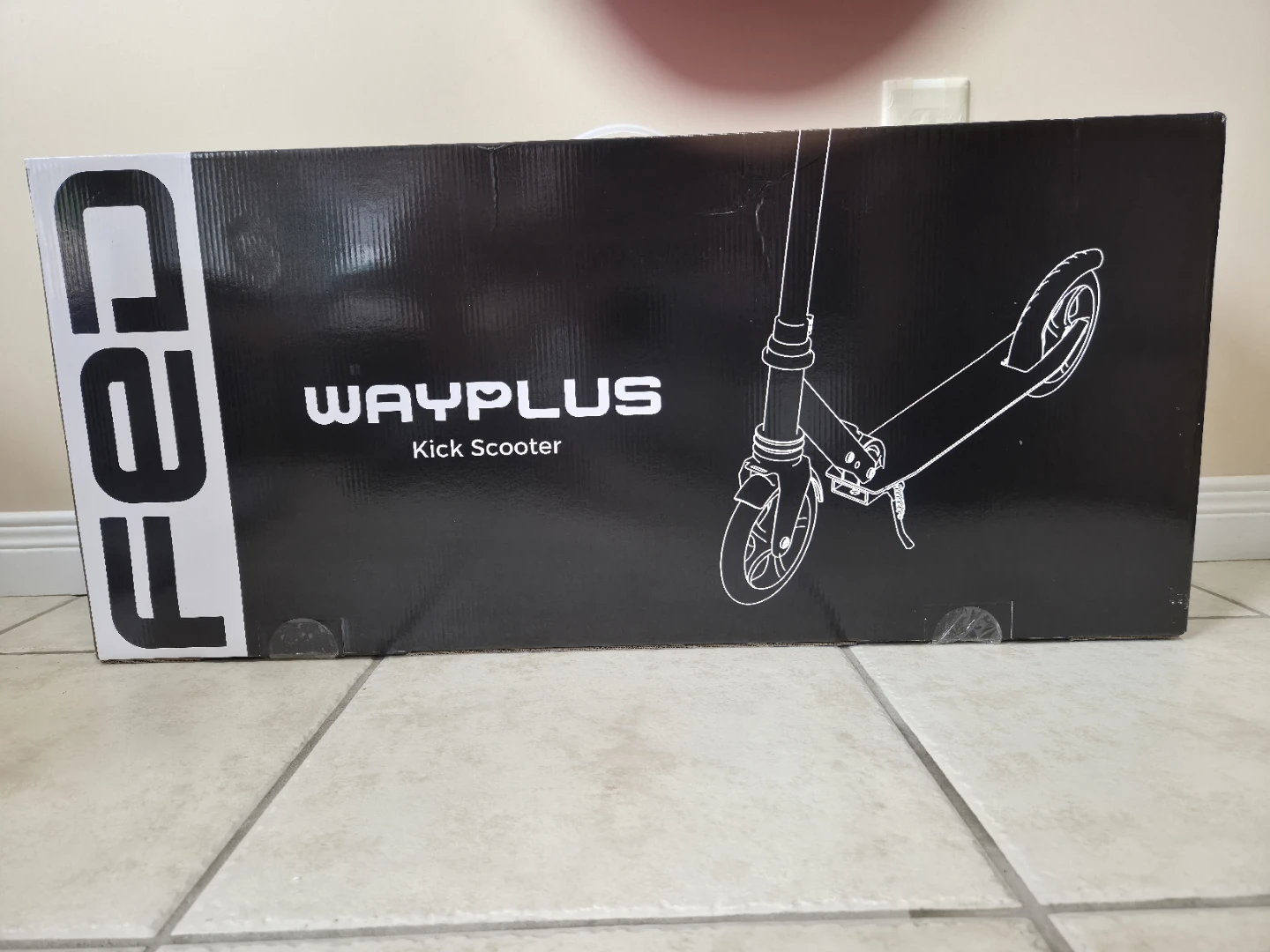 WAYPLUS Kick Scooter - Black/Teal - photo 3