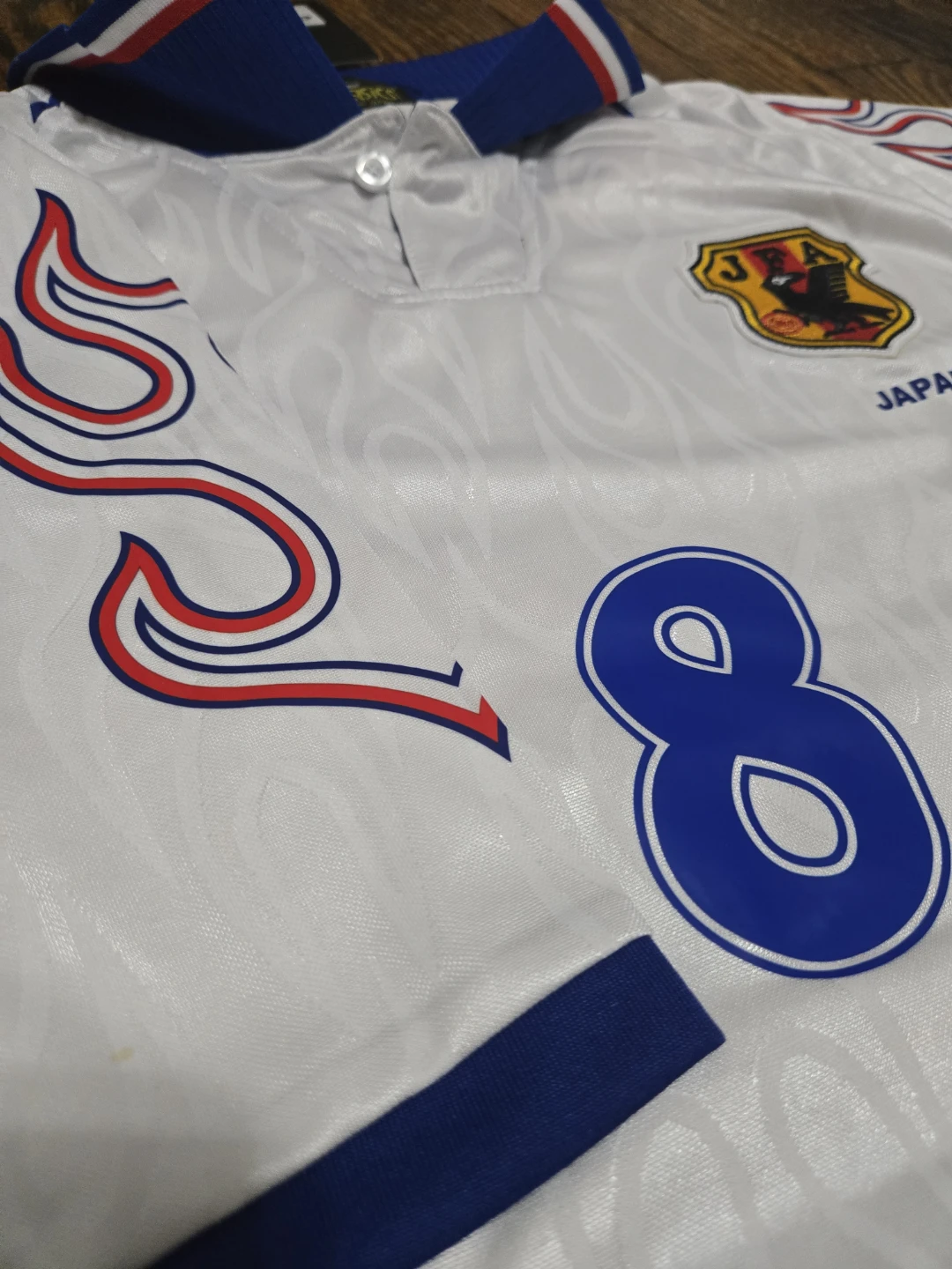 Japan National Team Nakata #8 Soccer Jersey L - photo 2