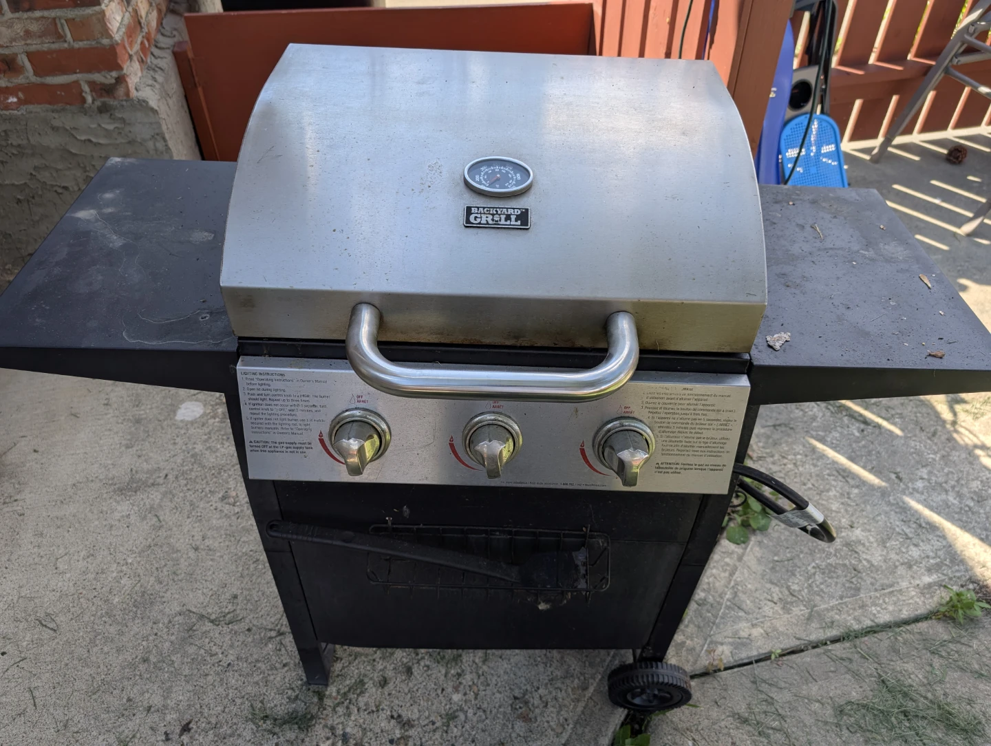 Backyard Grill Propane BBQ