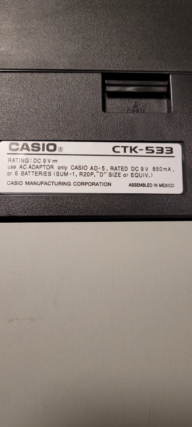 CASIO KEYBOARD - photo 4