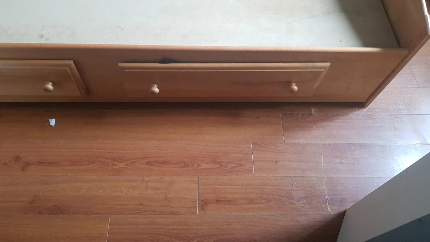 Wooden Twin Bed Frame with Drawers - photo 3