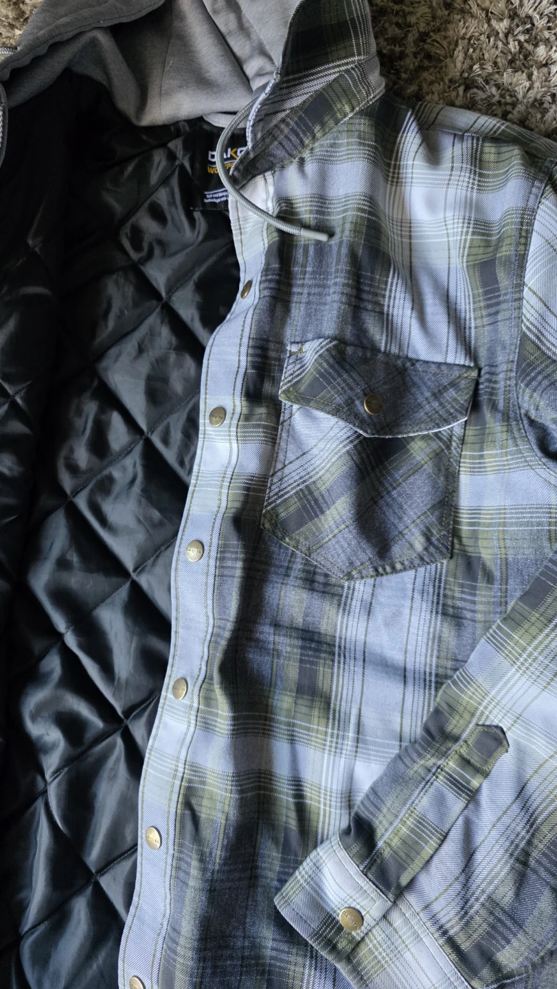 Dakota Workpro Series Plaid Hooded Shirt Jacket - photo 4
