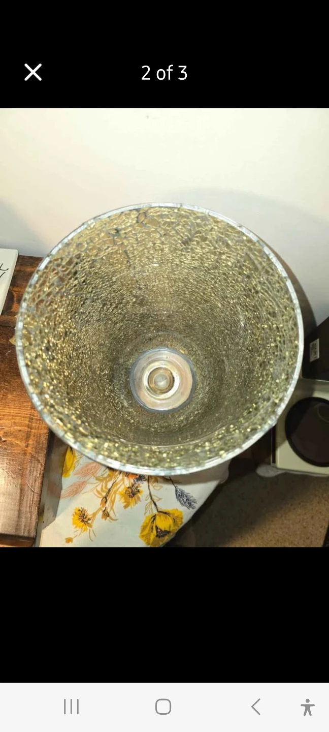 Green mosaic vase - photo 2