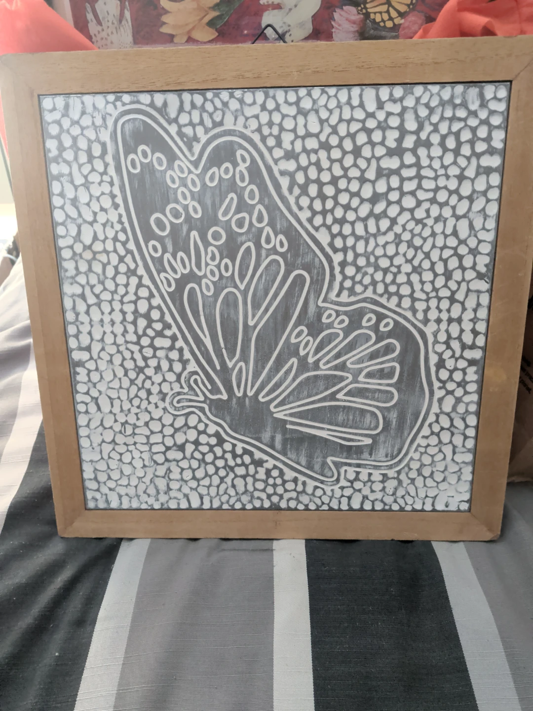 Framed Butterfly Wall Art