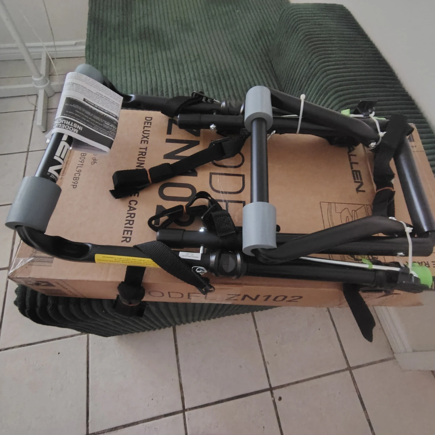 Allen Deluxe Trunk Carrier ZN102 Bike Rack - photo 5