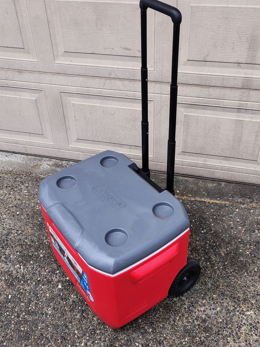 Coleman 60qt Wheeled Cooler with Drain 🥕 Like New