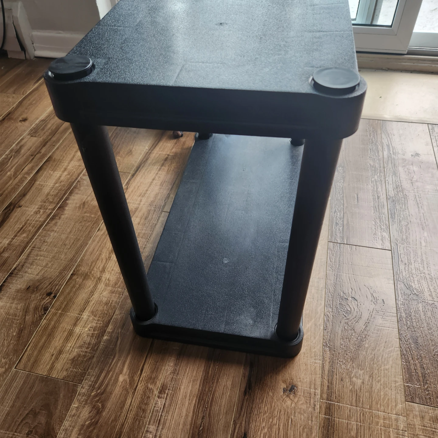 Black Plastic Shelving Unit 11.5x18inches - photo 2