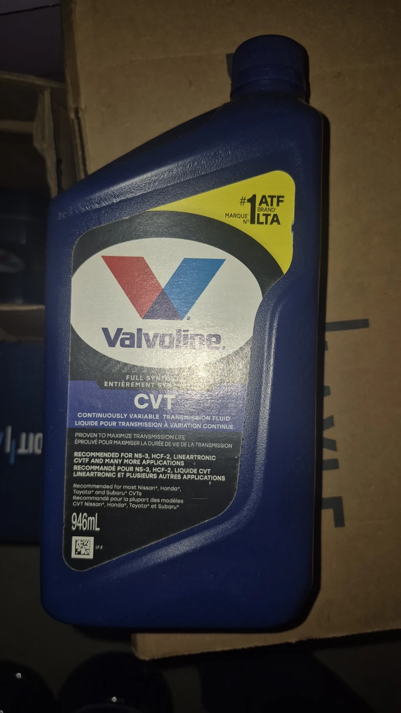 Valvoline Full Synthetic CVT Transmission Fluid - 946mL x5