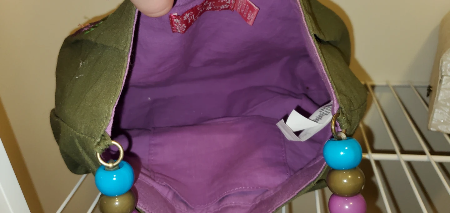 Shoulder bag with beads - photo 3