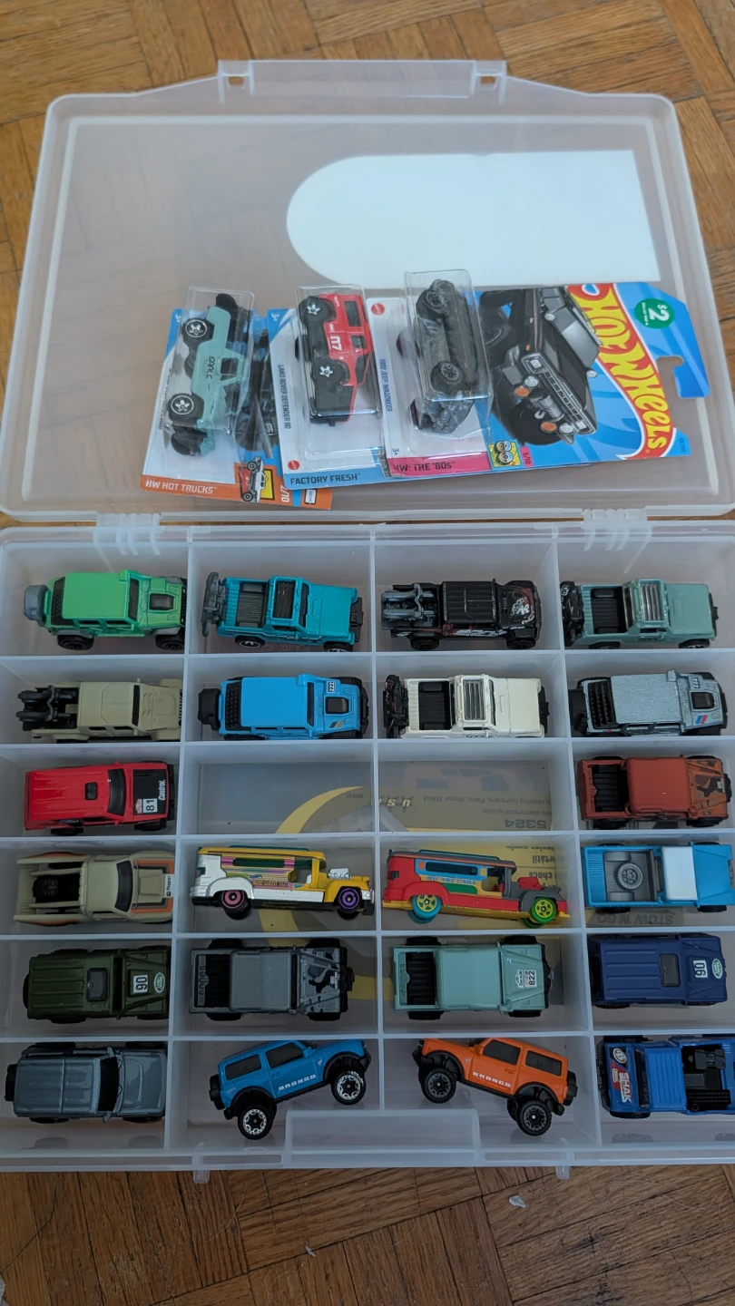 Hot Wheels Jeep, Land Rover, Bronco