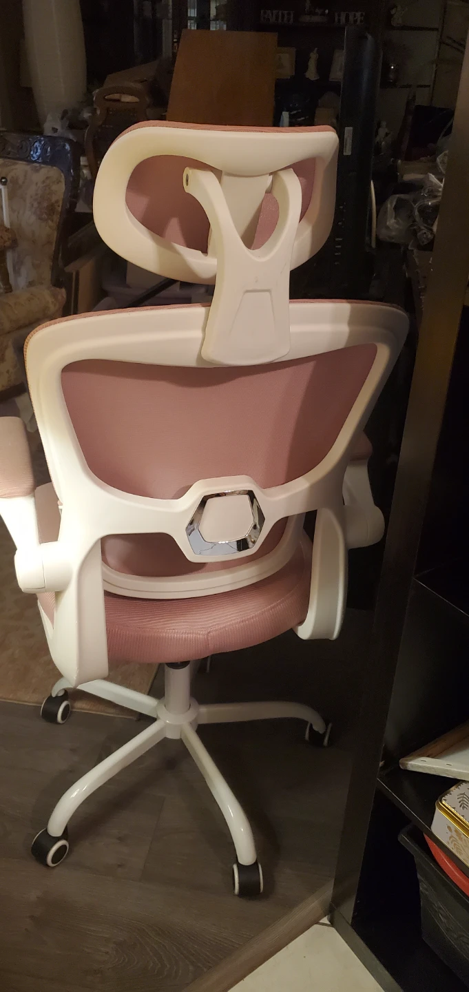 Ergonomic Office Chair - Pink Mesh - photo 3