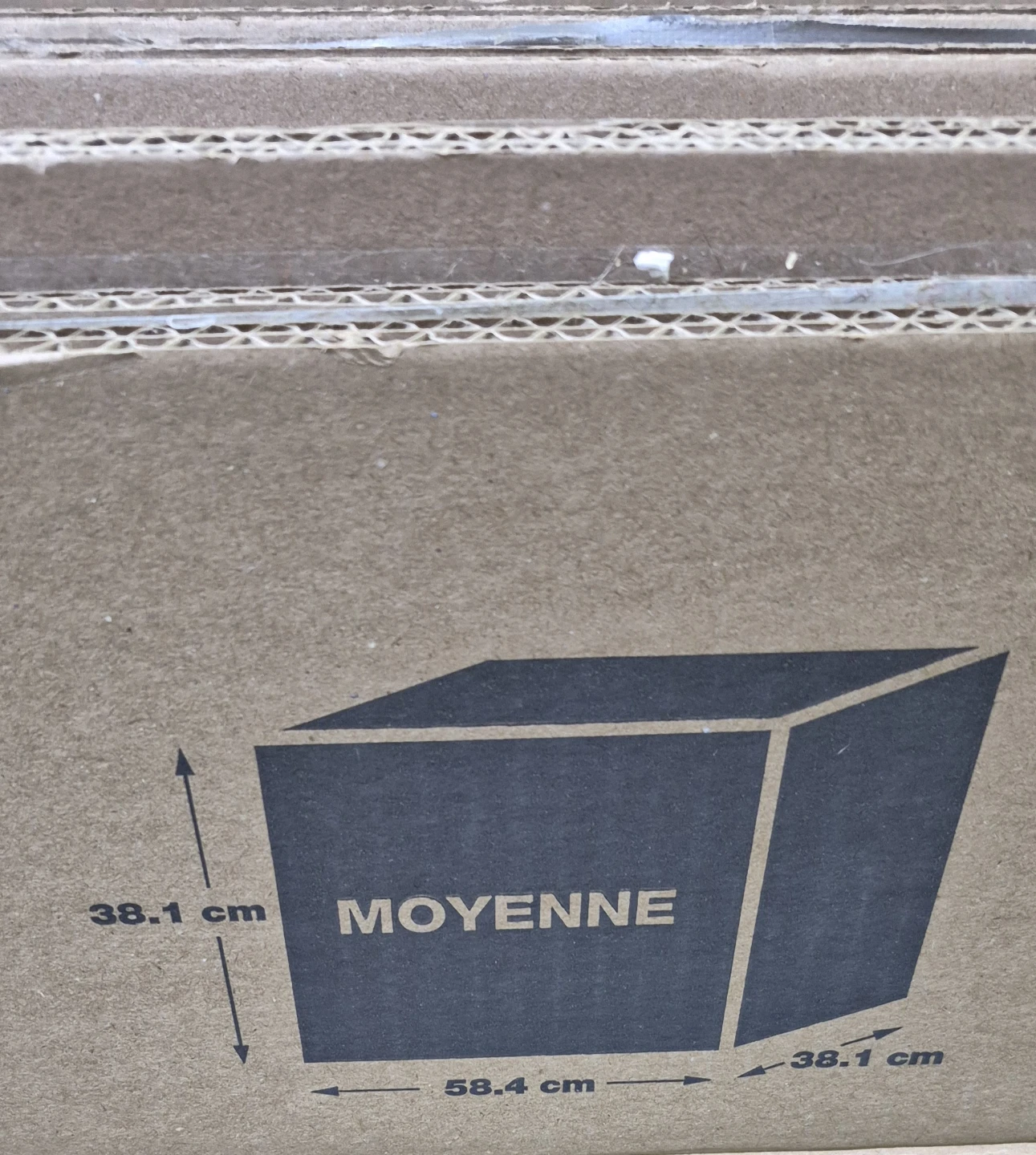 Moving boxes, 68 small, 12 medium