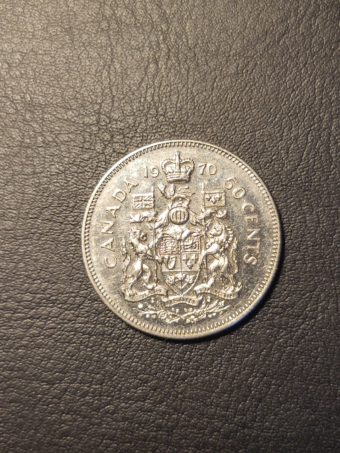 1970 Canada 50 Cents Coin