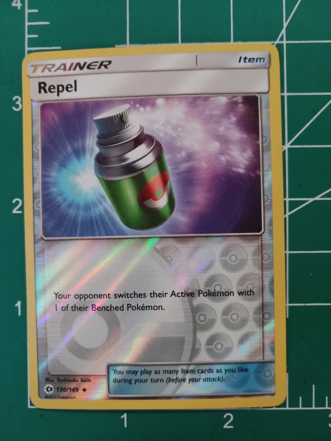 Pokemon Trainer Item Card - Repel