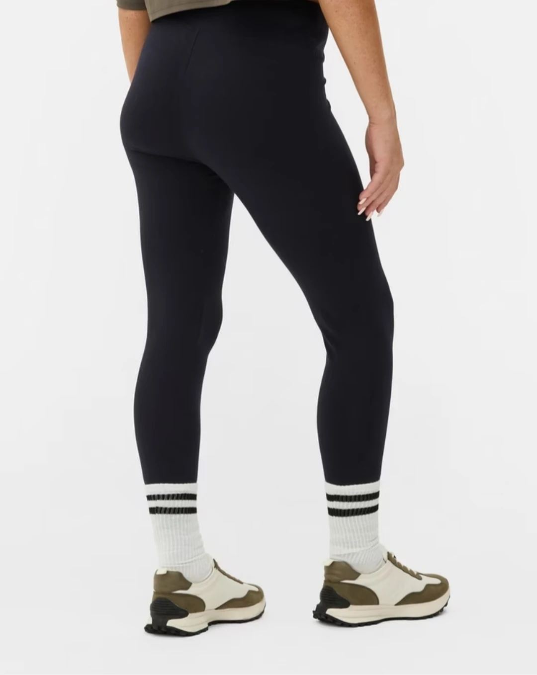 Women Black Leggings L - photo 2