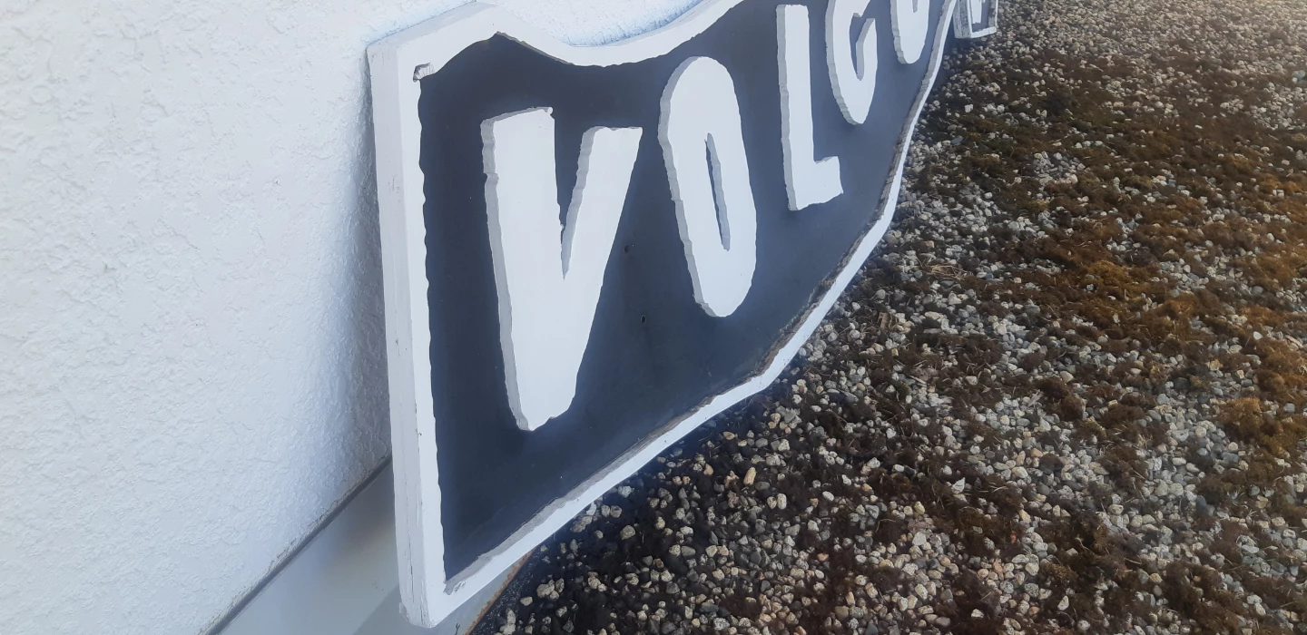 LARGE Volcom (Wooden) Wall Sign - photo 2