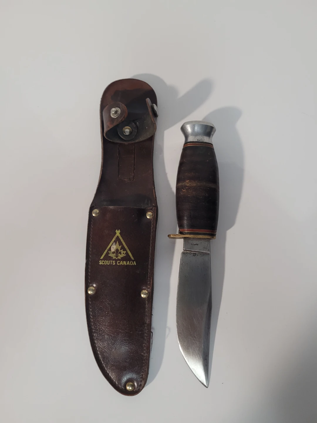 Scouts Canada Fixed Blade Knife with Sheath - photo 4