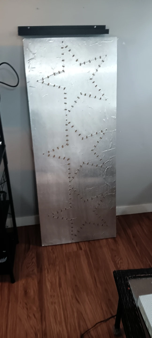 Silver Star Wall Art