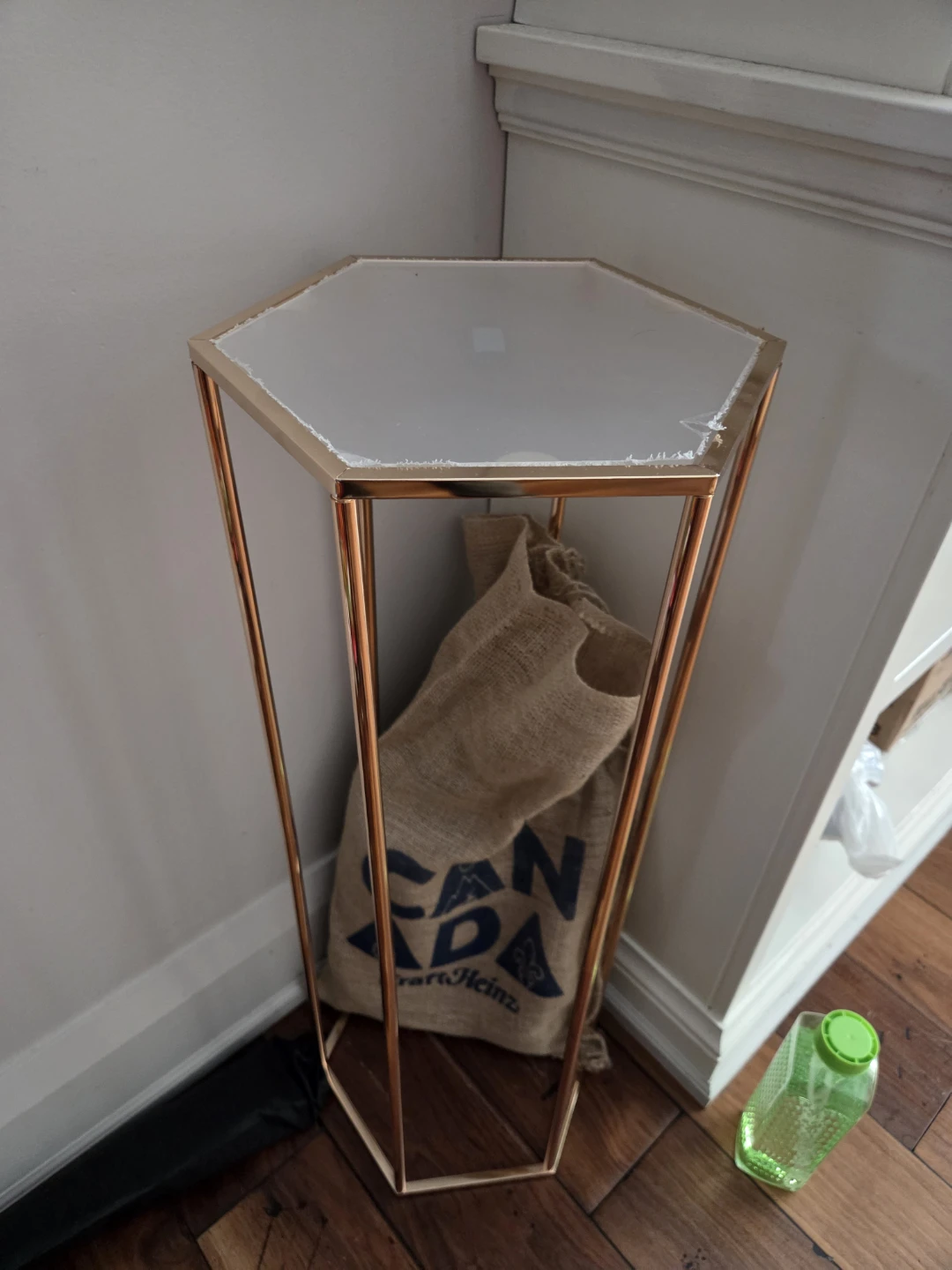 Hexagonal Accent Table/stand (set of 8)