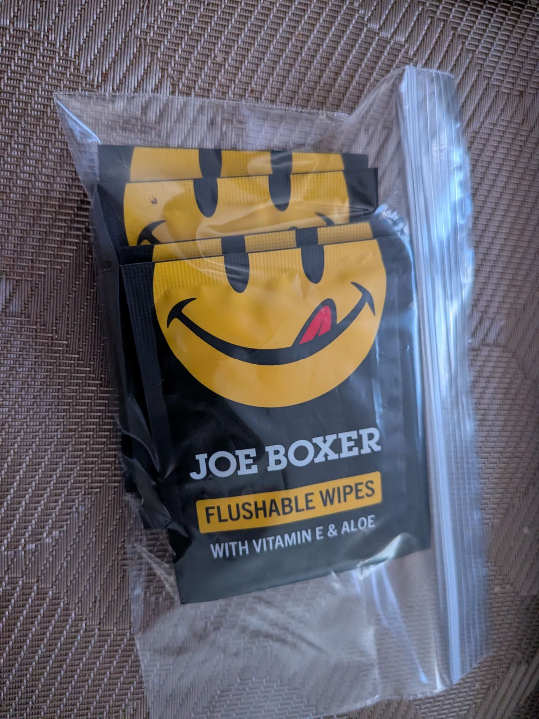 Joe Boxer Flushable Wipes (4 Pack)