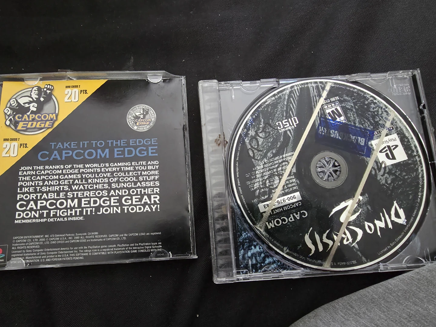 PlayStation 1 Game Dino Crisis 2