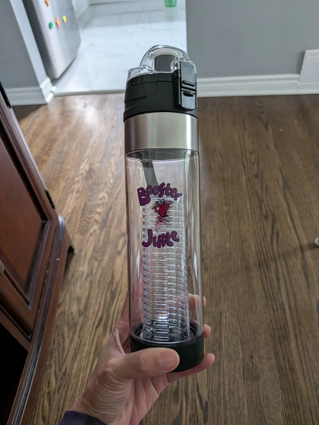 Booster Juice Water Bottle with Infuser