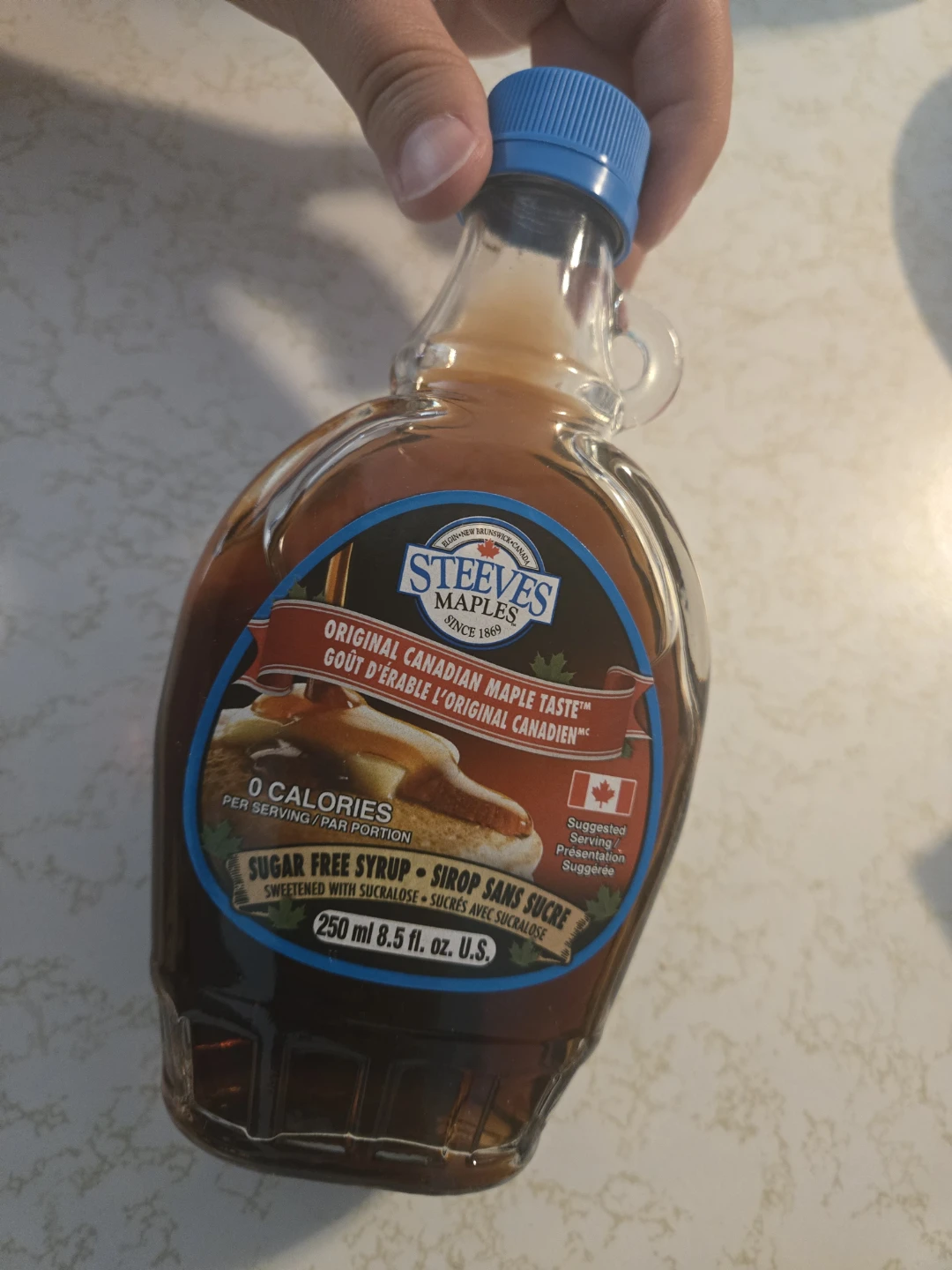Steeves Maples Original Canadian Maple Taste Sugar Free Syrup