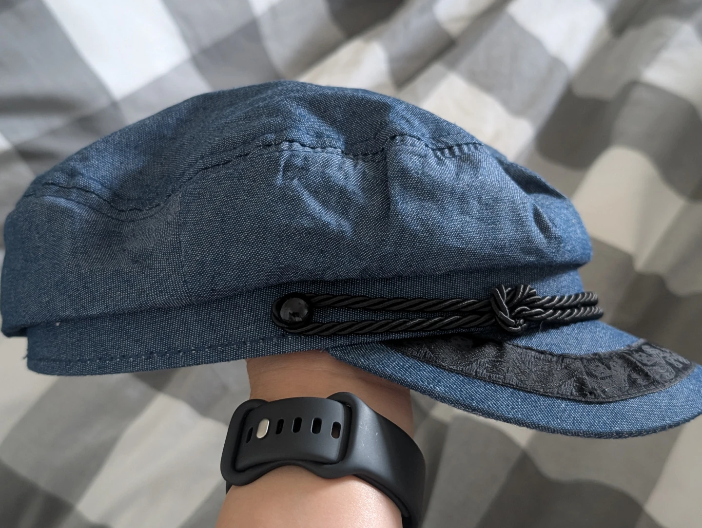 Denim Baker Boy Cap - photo 2