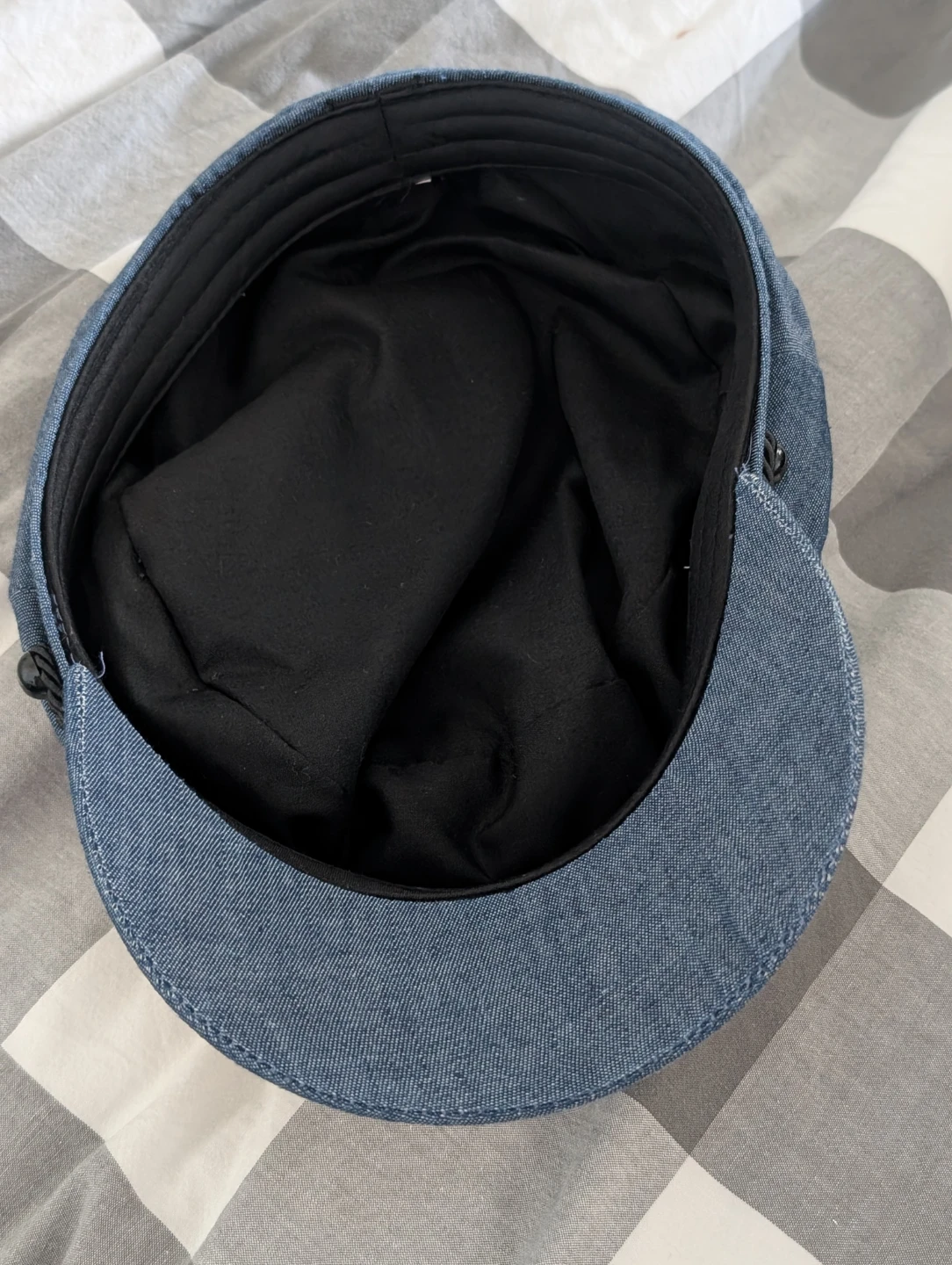 Denim Baker Boy Cap - photo 3