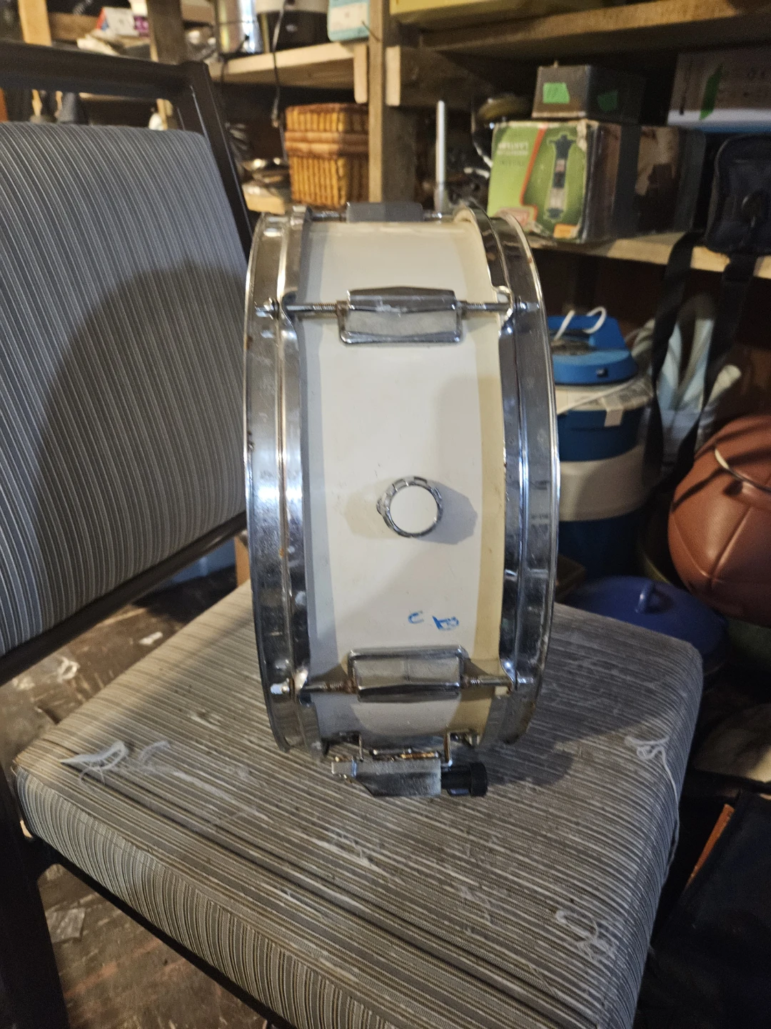 White Snare Drum - photo 5