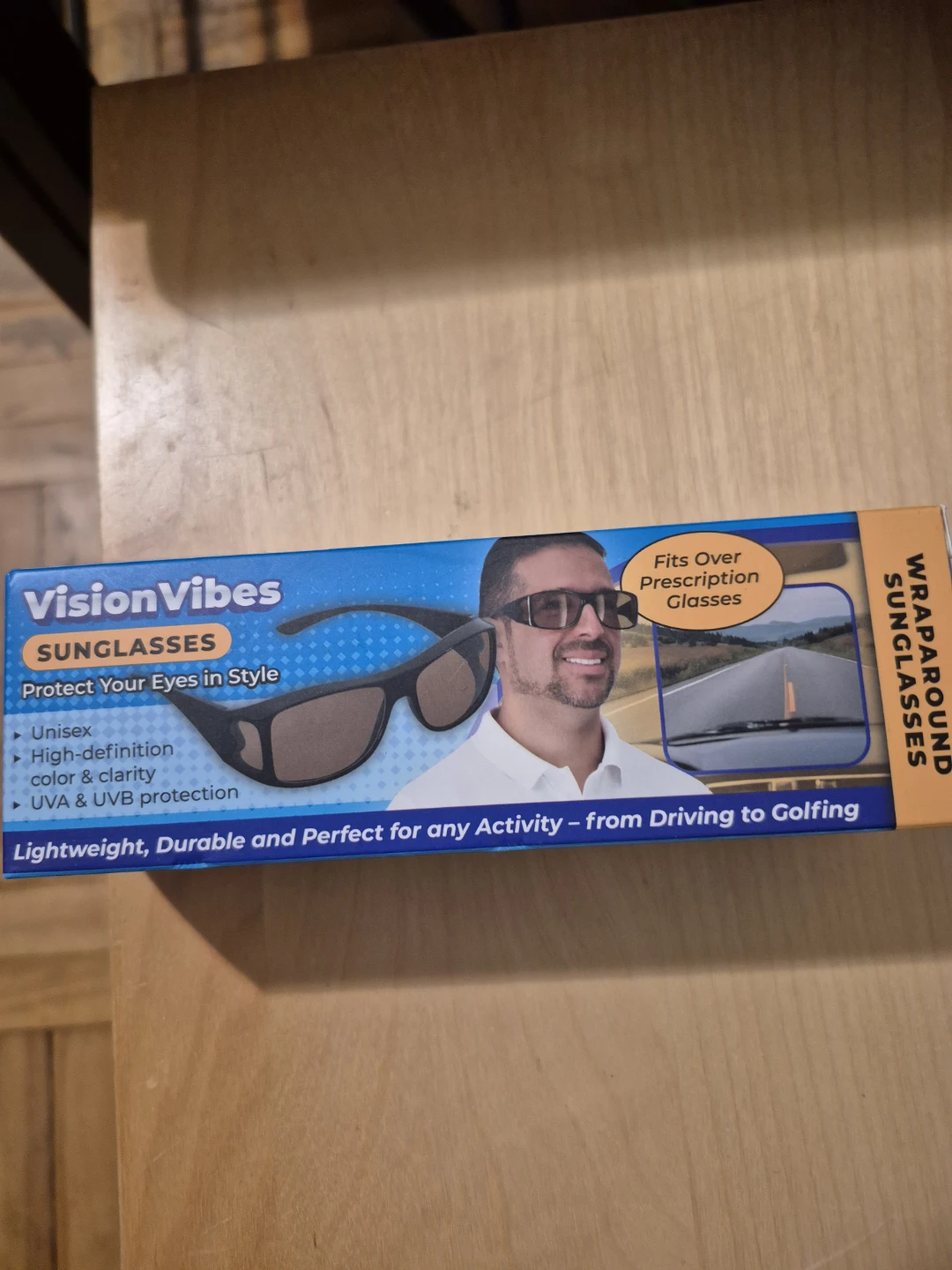 VisionVibes Wrap-Around Sunglasses