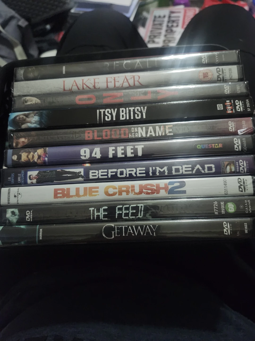 Lot of 10 DVD's, New
