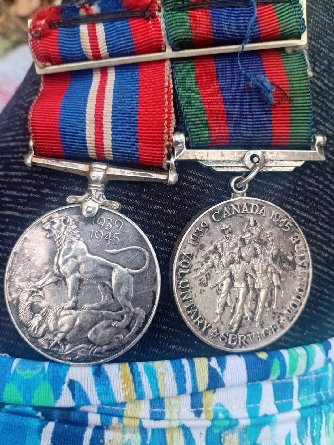 Canada 1939-1945 Voluntary Service Medals