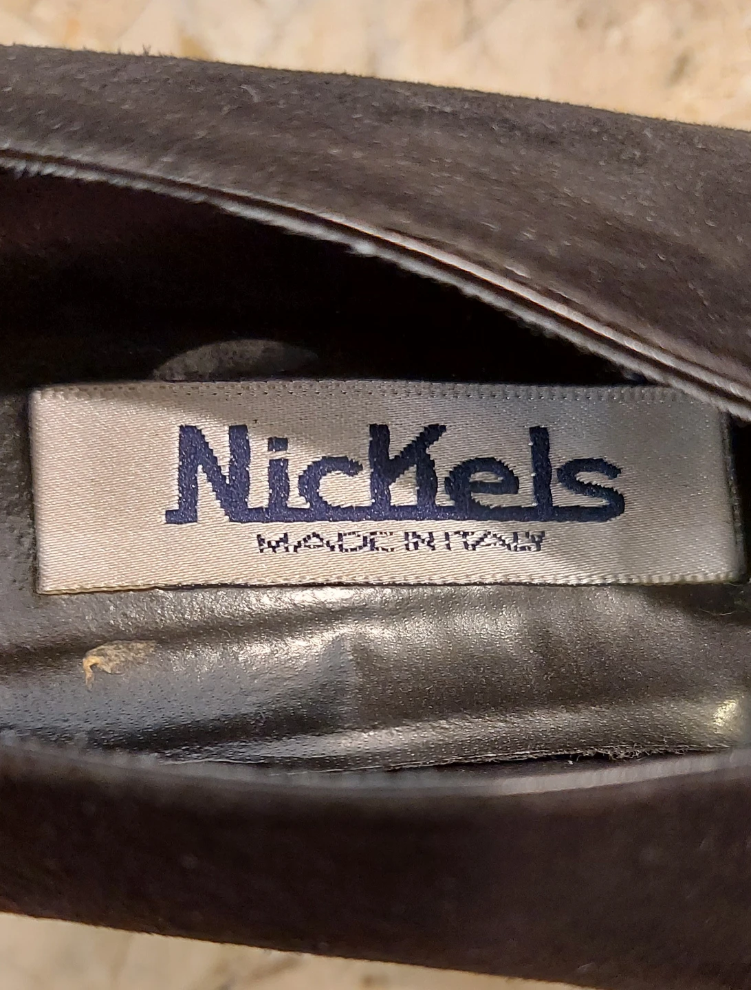 Nickels Black Suede Heels size 37 - photo 5