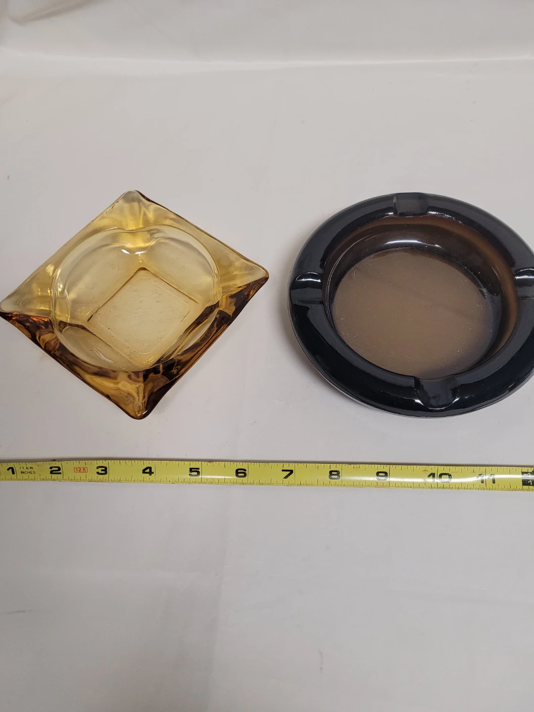 Glass Ashtray Set