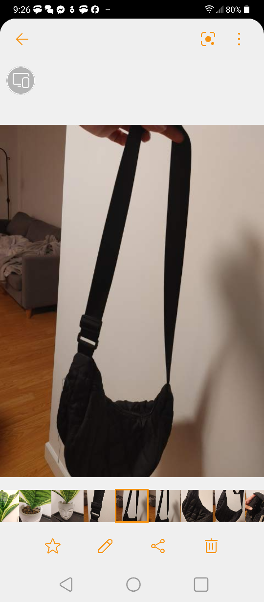 Black Quilted Shoulder Bag - photo 2