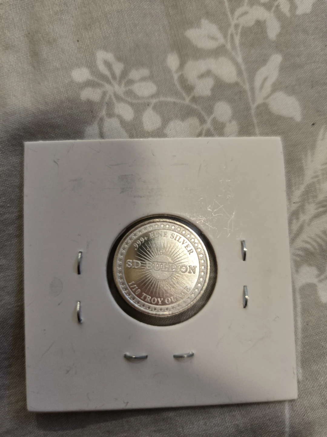 SD Bullion 1/10 oz Fine Silver Round ⚽️ - photo 3