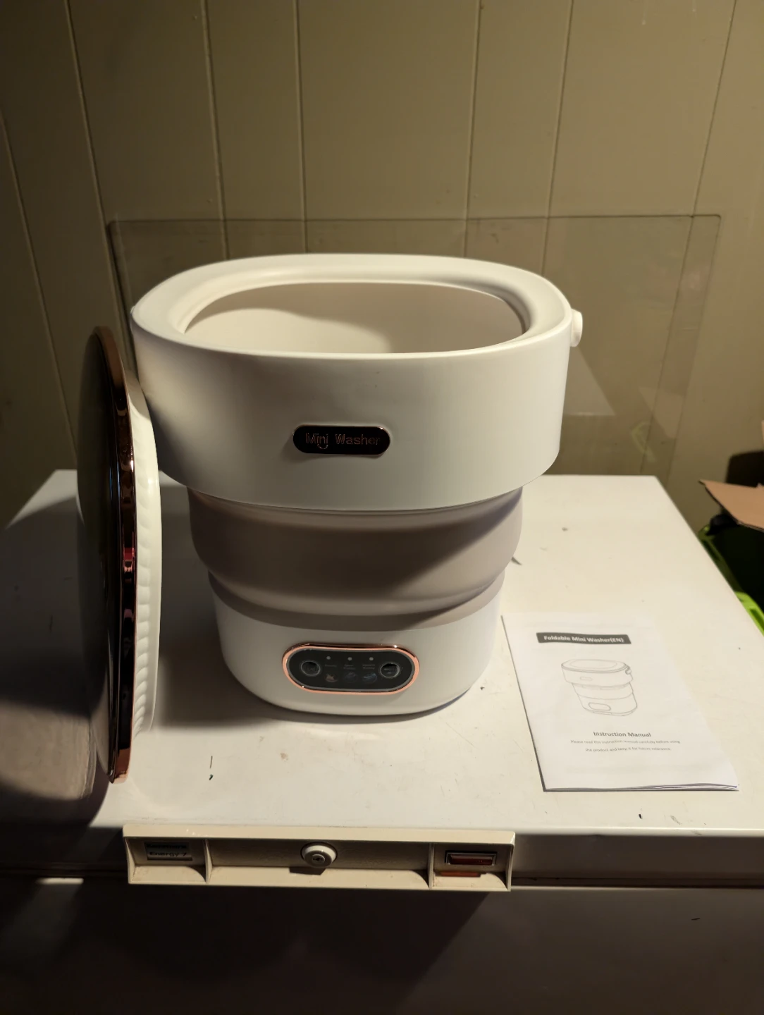 Mini washer cash only