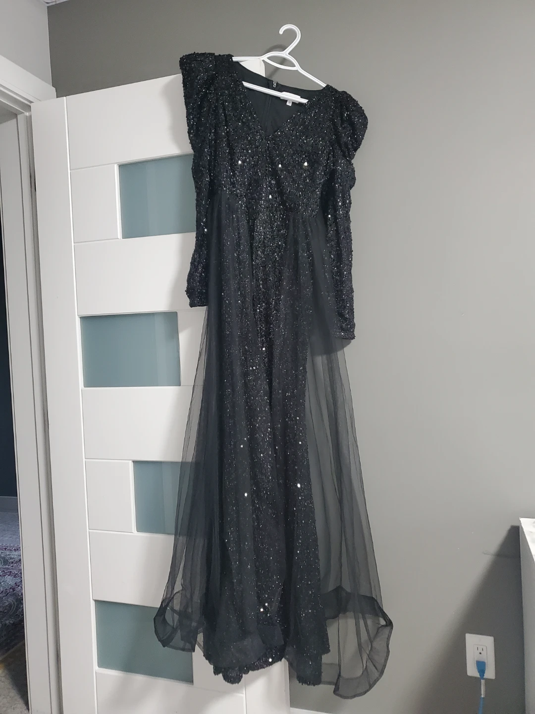 Black sparkly dress