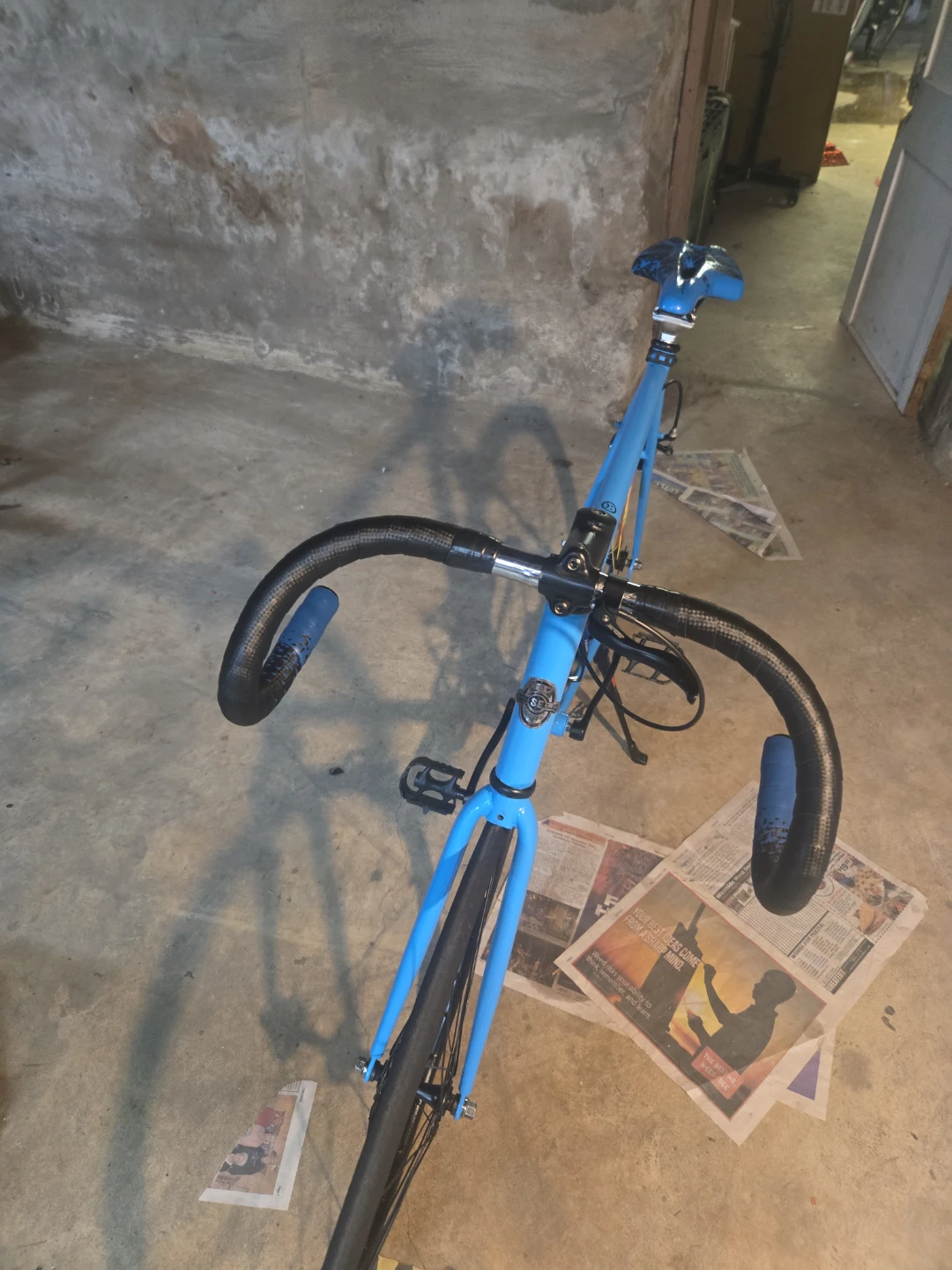 Single speed blu --blk