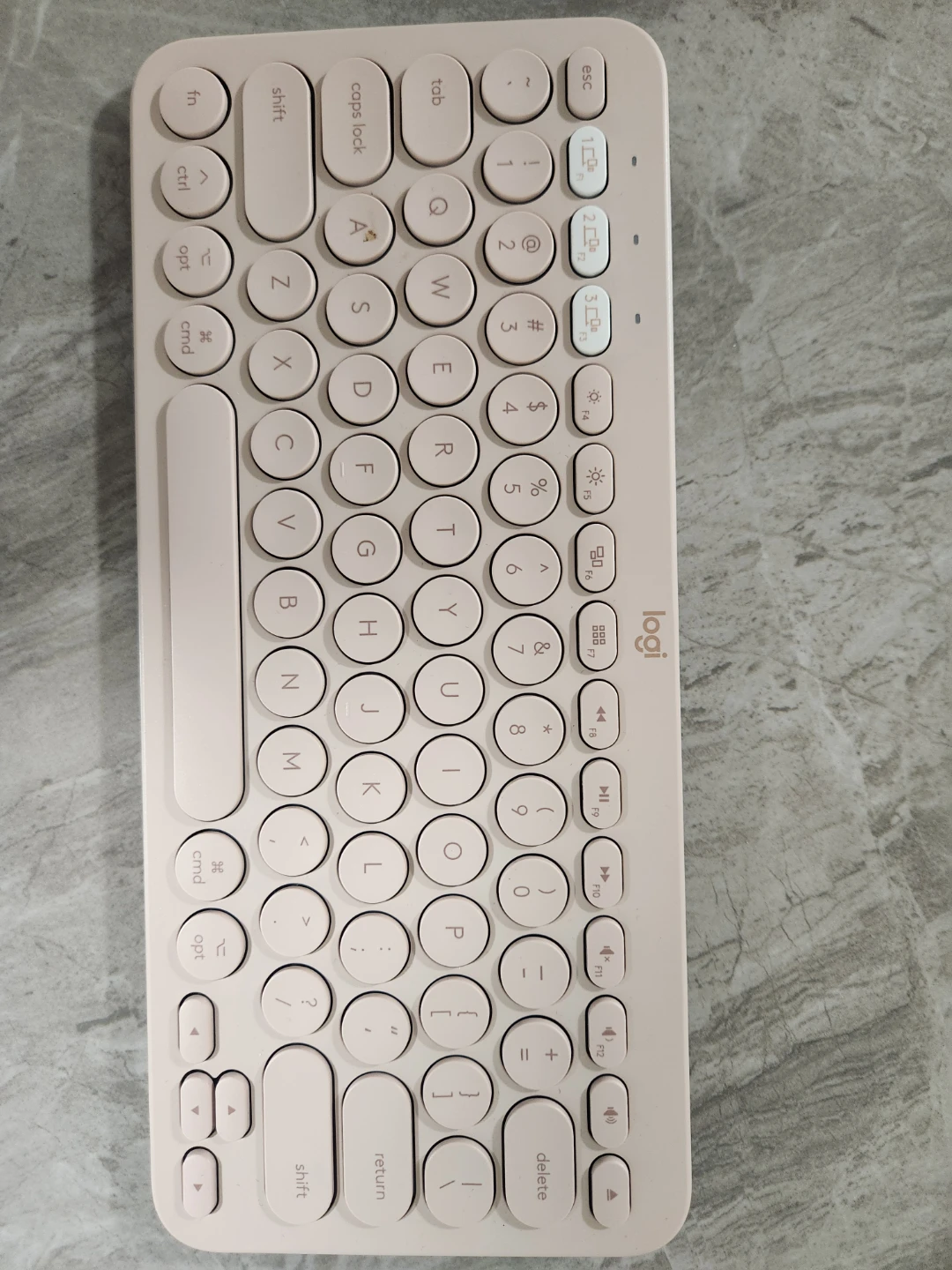 Logitech K380 Wireless Keyboard - Rose