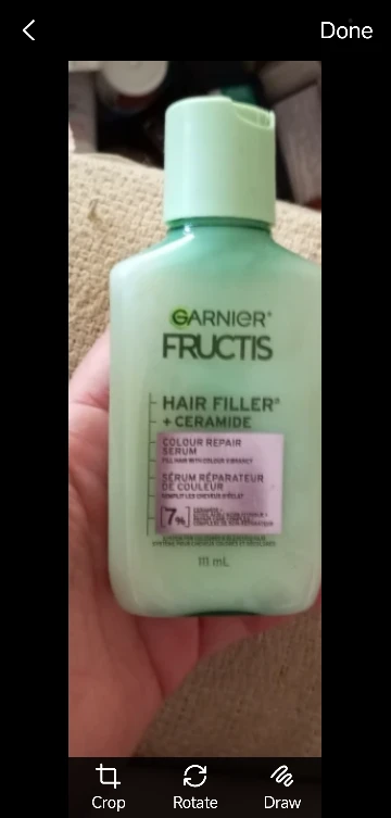 Garnier Fructis Hair Filler + Ceramide Colour Repair Serum 111ml